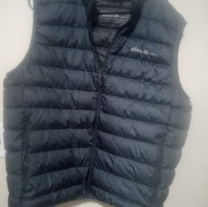 Men Eddie Bauer vest size XL gray